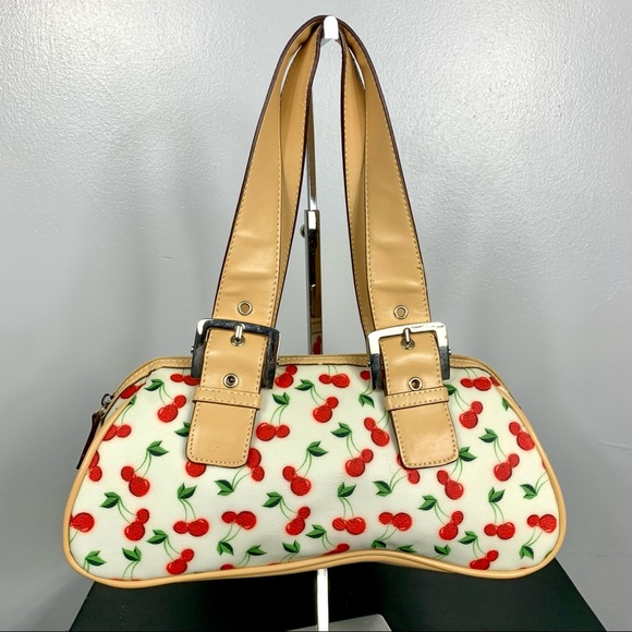 XOXO Handbags - Vintage 90s Y2K Cherry Print Mini Shoulder Bag